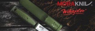 Nóż myśliwski turystyczny Morakniv Outdoor 2000 Olive 44180503