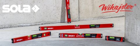 SOLA POZIOMNICA POZIOMICA PRECYZYJNA ALUMINIOWA 75CM SOLA POZIOMNICA POZIOMICA PRECYZYJNA ALUMINIOWA 75CM