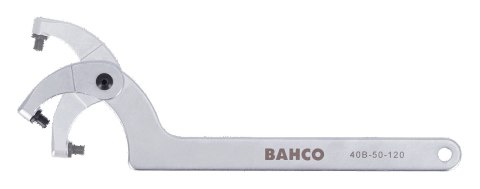 BAHCO Klucz hakowy przegubowy 35-60 mm z czopem 4 mm BAHCO