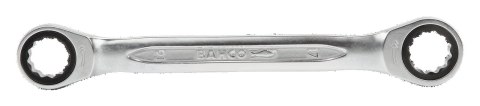 BAHCO Klucz oczkowy dwustronny z grzechotką 18x19 mm BAHCO