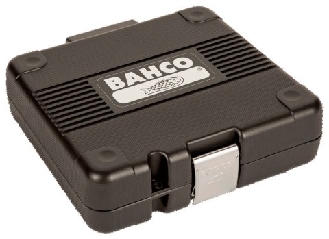 BAHCO Zestaw nasadek 1/4" w metalowej kasetce z wytłoczką polerowane BAHCO