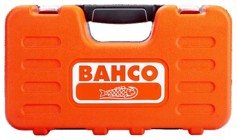 BAHCO Zestaw nasadek 53-częściowy z grzechotką przegubową i adapterami BAHCO