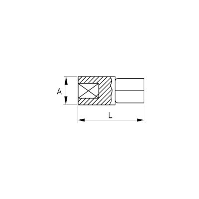 BAHCO Przejściówka zmniejszająca z 3/8" na 1/4" SB7764 BAHCO