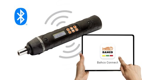 BAHCO Wkrętak cyfrowy z Bluetooth 0,04-0,7 N.m z aplikacją Bahco Connect BAHCO