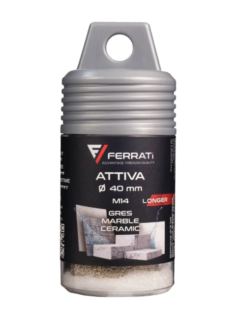 Ferrati Otwornica diamentowa DDV-T 40mm M14 ATTIVA