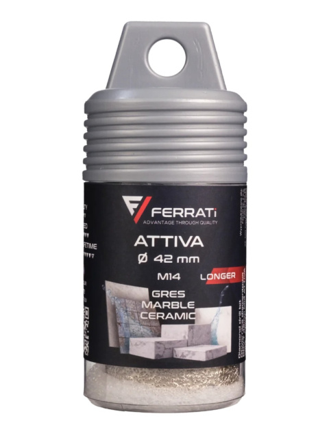 Ferrati Otwornica diamentowa DDV-T 42mm M14 ATTIVA