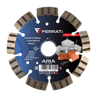 Ferrati Tarcza diamentowa tnąca 125mm ARIA