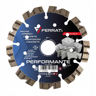 Ferrati Tarcza diamentowa tnąca 125mm PERFORMANTE