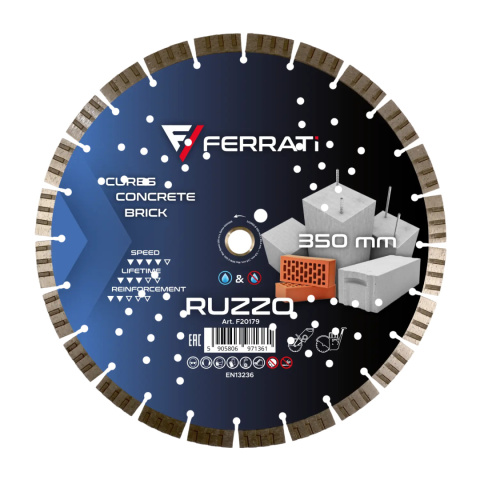 Ferrati Tarcza diamentowa tnąca 350mm RUZZO