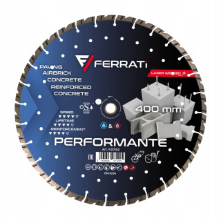 Ferrati Tarcza diamentowa tnąca 400mm PERFORMANTE