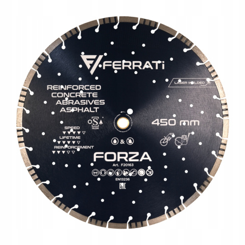 Ferrati Tarcza diamentowa tnąca 450mm FORZA