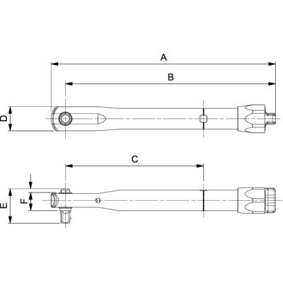 BAHCO Klucz dynamometryczny klikowy 1-5 N·m, 1/4 in, kalibracja 121,5 mm BAHCO