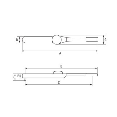 BAHCO Klucz dynamometryczny zegarowy 3/4'', 0-600 lbf·ft, sygnał LED BAHCO