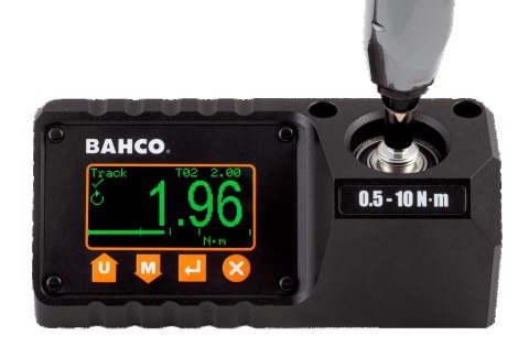 BAHCO Tester momentu obrotowego 0.5-10 Nm z interfejsem Micro-USB BAHCO