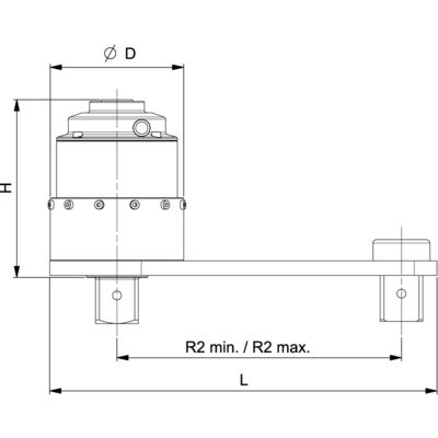 BAHCO Wzmacniacz momentu 3400 Nm 5:1 BAHCO