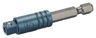 BAHCO Adapter nasadki 1/4" sześciokąt 1/4" kwadrat 60 mm BAHCO