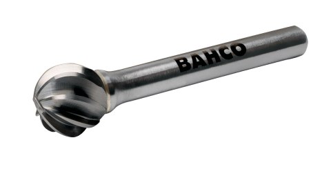 BAHCO Frezy obrotowe węglikowe kuliste do aluminium 12.7 mm x 11 mm - Ø6 mm BAHCO