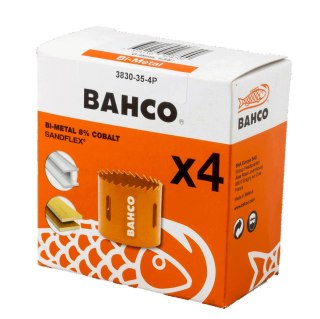 BAHCO Otwornice bimetaliczne Sandflex® 19 mm, 4 szt. BAHCO