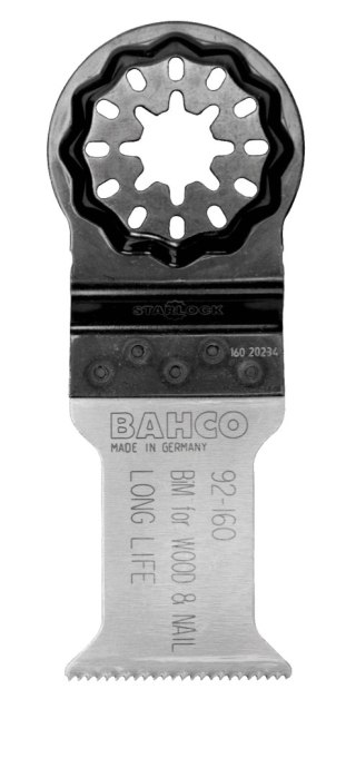 BAHCO Zestaw 8 ostrzy do cięcia drewna i metalu - szerokość cięcia 35 mm, 28 mm, 44 mm, 65 mm BAHCO