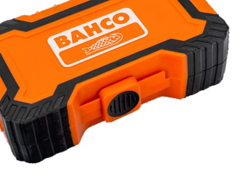 BAHCO Zestaw bitów 54 szt. sześciokątne, płaskie, Phillips, Pozidriv, Robertson, TORX z otworem, kolorowe TORX BAHCO