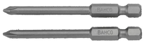 BAHCO Bit 1/4" PH1x70 mm, 2 szt. BAHCO