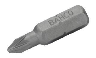 BAHCO Bit 1/4" PZ0x25 mm, 3 szt. BAHCO