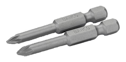 BAHCO Bit 1/4" PZ1x50 mm, 2 szt. BAHCO