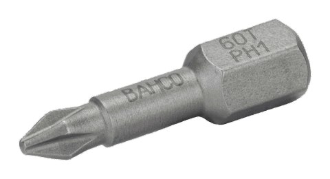 BAHCO Bit 1/4" Torsion PH1x25 mm, 10 szt. BAHCO