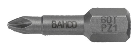 BAHCO Bit 1/4" Torsion PZ1x25 mm, 10 szt. BAHCO