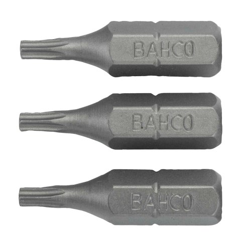 BAHCO Bit 1/4" do śrub TORX T3x25mm, 3 szt. BAHCO