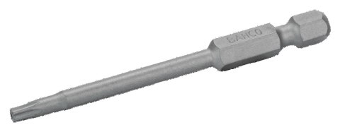 BAHCO Bit 1/4" do śrub TORX, z otworem centrującym TR15x70 mm, 5 szt. BAHCO