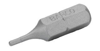 BAHCO Bit 1/4" do śrub imbusowych 1.5x25 mm, 3 szt. BAHCO