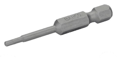 BAHCO Bit 1/4" do śrub imbusowych 2x50 mm, 5 szt. BAHCO