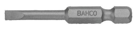 BAHCO Bit standardowy 1/4" do śrub płaskich 0.6x3.5x50 mm, 5 szt. BAHCO