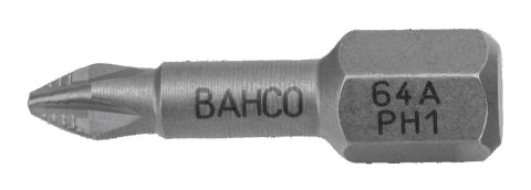 BAHCO Bit udarowy 1/4" Torsion ACR PH1x25 mm, 10 szt. BAHCO