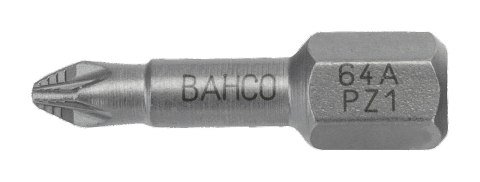 BAHCO Bit udarowy 1/4" Torsion ACR PZ1x25 mm, 10 szt. BAHCO