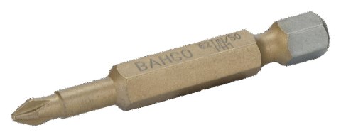 BAHCO Bit udarowy 1/4" powlekany TIN PH1x50 mm, 5 szt. BAHCO