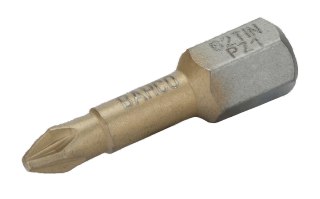 BAHCO Bit udarowy 1/4" powlekany TIN PZ1x25mm, 10 szt. BAHCO