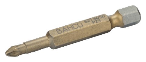 BAHCO Bit udarowy 1/4" powlekany TIN PZ1x50 mm, 5 szt. BAHCO