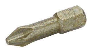 BAHCO Bit utwardzony 1/4" Torsion PH1x25 mm, 10 szt. BAHCO