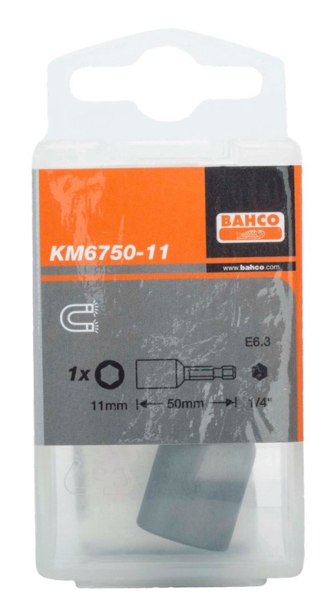 BAHCO Końcówka magnetyczna 6 mm - 50 mm BAHCO