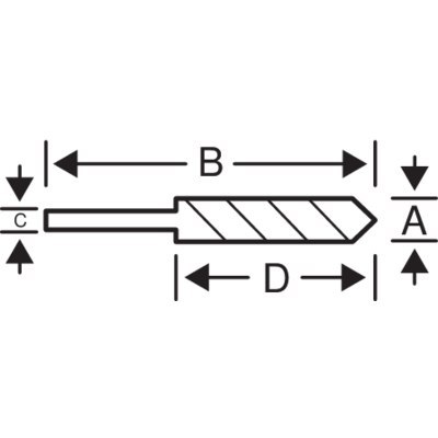 BAHCO Wiertło kręte do drewna 3.0 mm BAHCO