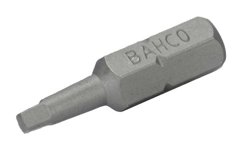 BAHCO Bit 1/4" do śrub Robertson #1x25 mm, 3 szt BAHCO