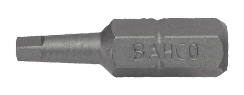 BAHCO Bit 1/4" do śrub Robertson #1x25 mm, 3 szt BAHCO