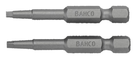 BAHCO Bit 1/4" do śrub Robertson #1x50 mm, 2 szt. BAHCO