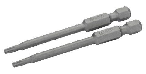 BAHCO Bit 1/4" do śrub TORX T10x70 mm, 2 szt. BAHCO