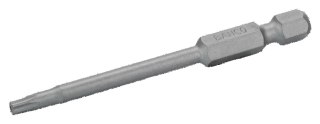 BAHCO Bit 1/4" do śrub TORX, z otworem centrującym TR15x70 mm, 2 szt. BAHCO