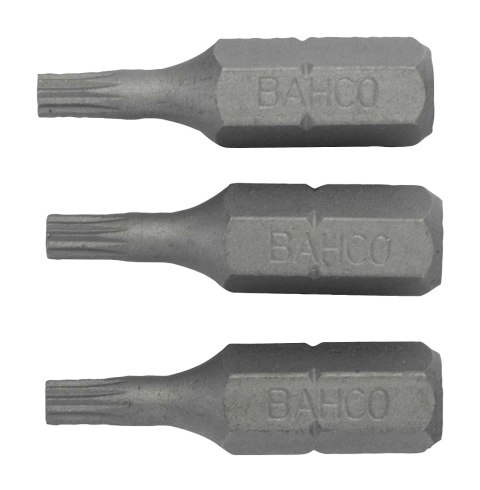 BAHCO Bit 1/4" do śrub XZN M3x25 mm, 3 szt. BAHCO