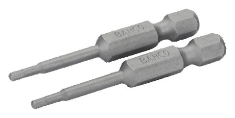 BAHCO Bit 1/4" do śrub imbusowych 2x50 mm, 2 szt. BAHCO