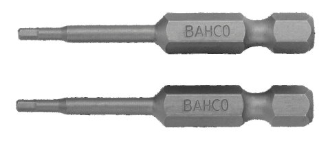 BAHCO Bit 1/4" do śrub imbusowych 2x50 mm, 2 szt. BAHCO